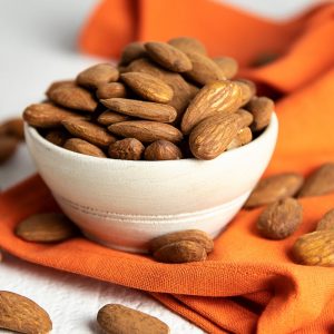 Organic Dry Roasted Almonds (Salted)